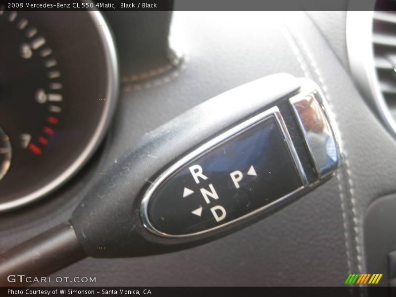 Black / Black 2008 Mercedes-Benz GL 550 4Matic