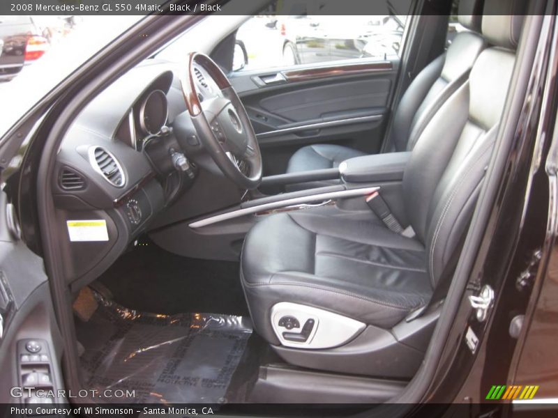 Black / Black 2008 Mercedes-Benz GL 550 4Matic