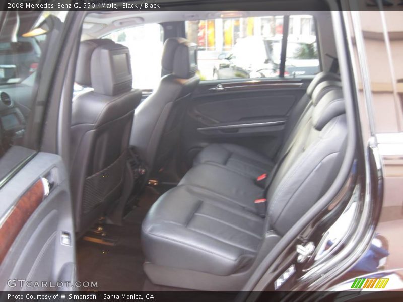 Black / Black 2008 Mercedes-Benz GL 550 4Matic