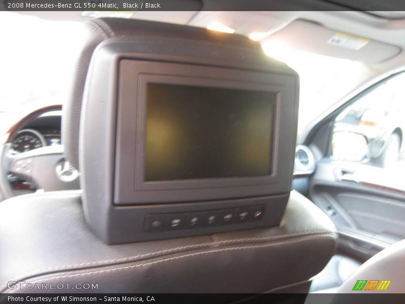 Black / Black 2008 Mercedes-Benz GL 550 4Matic