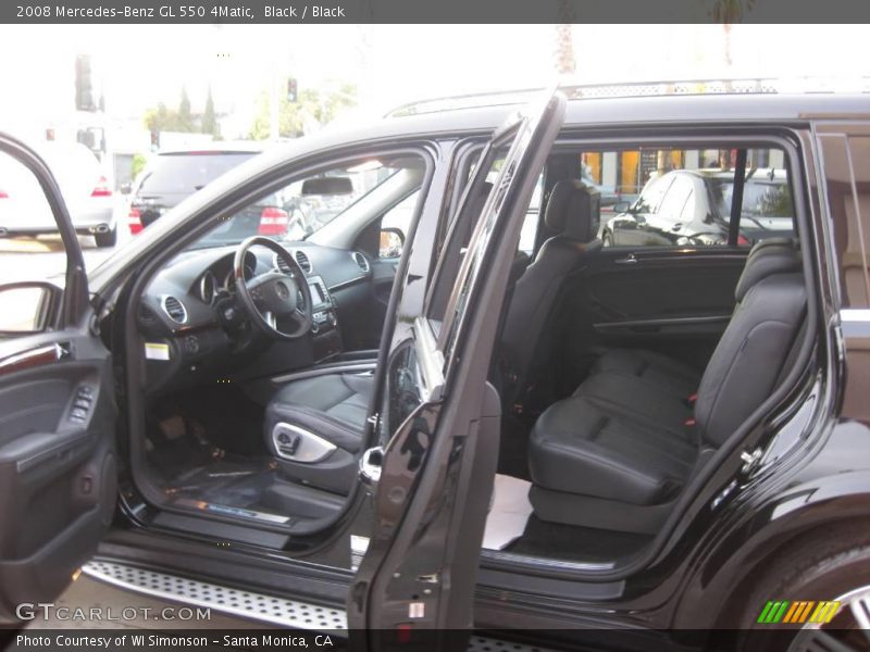 Black / Black 2008 Mercedes-Benz GL 550 4Matic