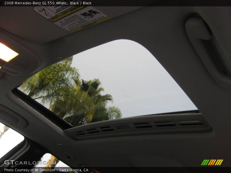 Black / Black 2008 Mercedes-Benz GL 550 4Matic