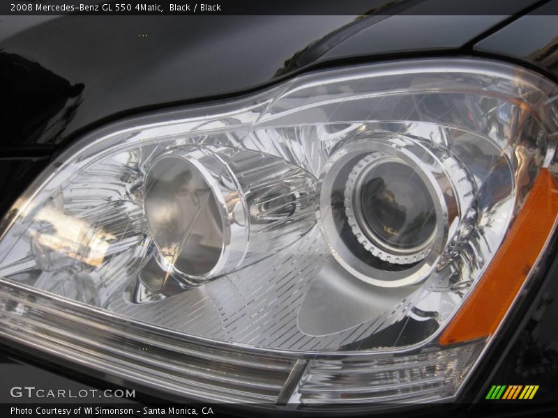 Black / Black 2008 Mercedes-Benz GL 550 4Matic