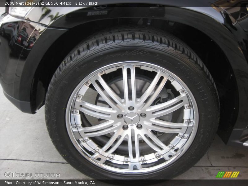 Black / Black 2008 Mercedes-Benz GL 550 4Matic