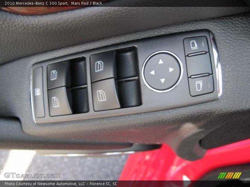 Mars Red / Black 2010 Mercedes-Benz C 300 Sport