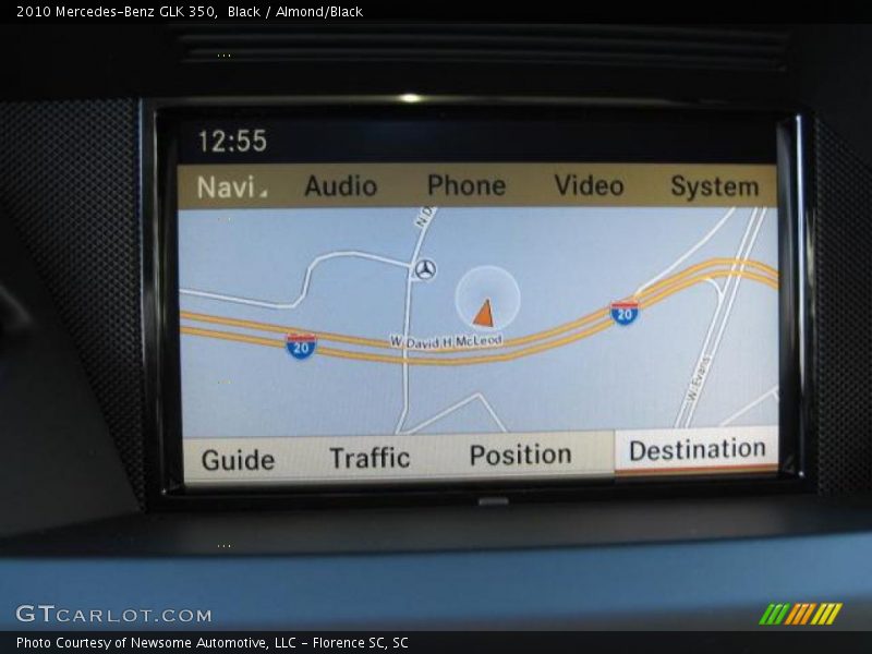 Black / Almond/Black 2010 Mercedes-Benz GLK 350