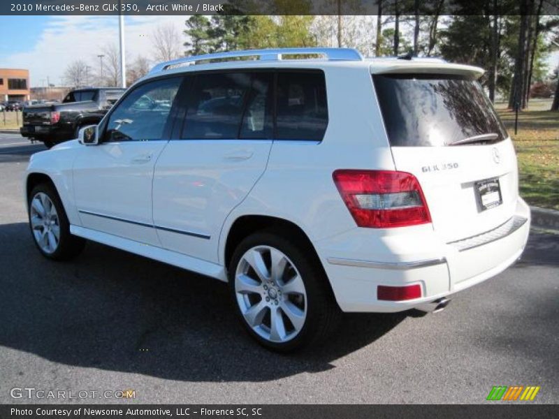 Arctic White / Black 2010 Mercedes-Benz GLK 350