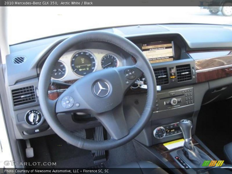 Arctic White / Black 2010 Mercedes-Benz GLK 350