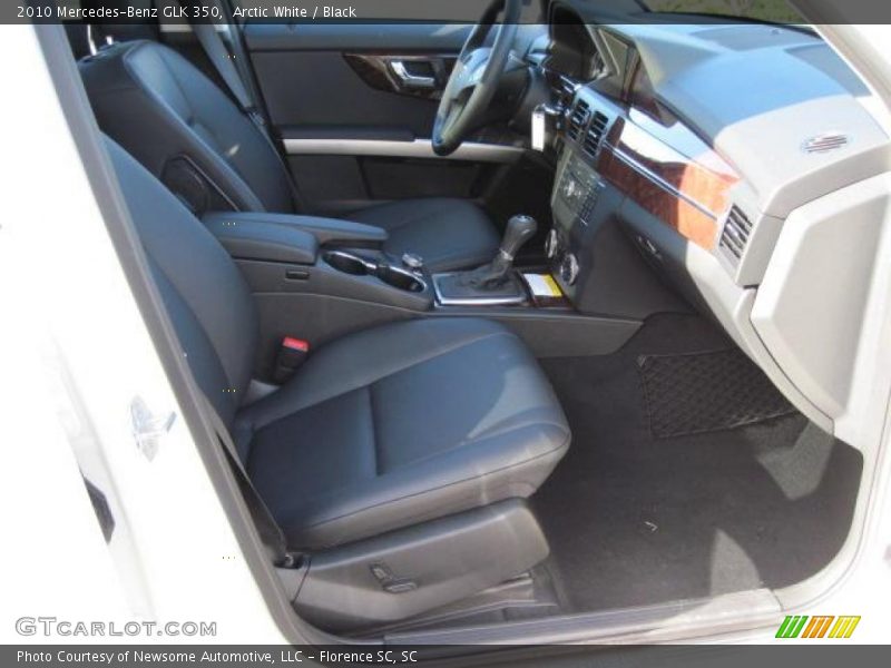 Arctic White / Black 2010 Mercedes-Benz GLK 350