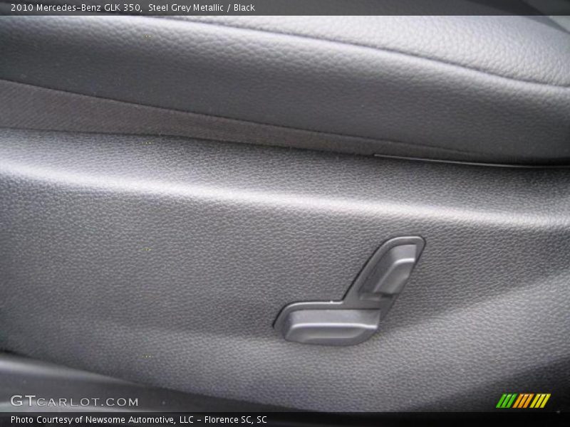 Steel Grey Metallic / Black 2010 Mercedes-Benz GLK 350