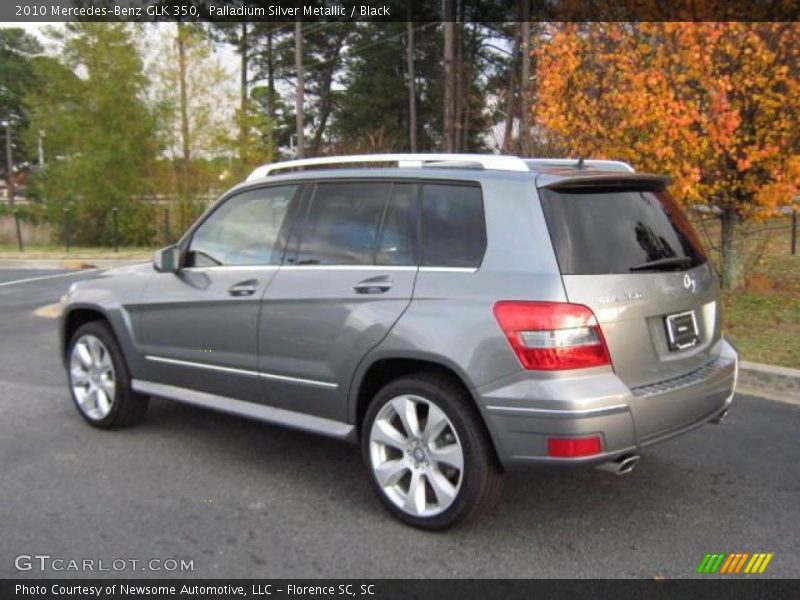 Palladium Silver Metallic / Black 2010 Mercedes-Benz GLK 350