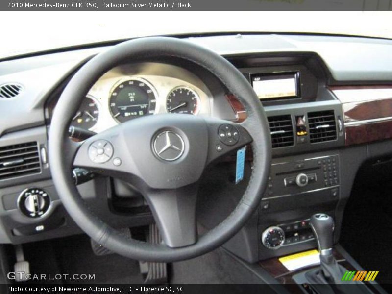 Palladium Silver Metallic / Black 2010 Mercedes-Benz GLK 350