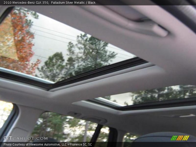 Palladium Silver Metallic / Black 2010 Mercedes-Benz GLK 350