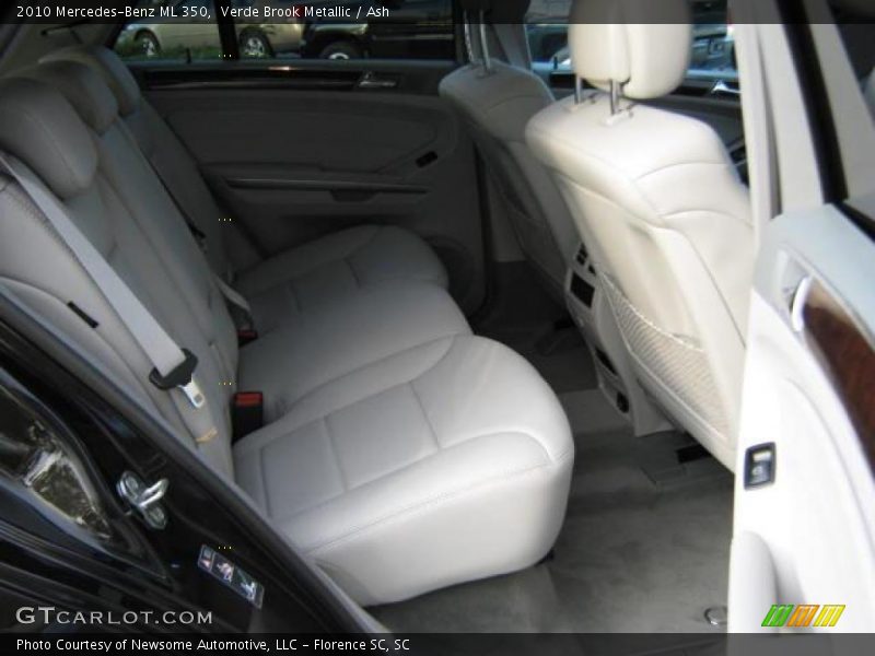 Verde Brook Metallic / Ash 2010 Mercedes-Benz ML 350
