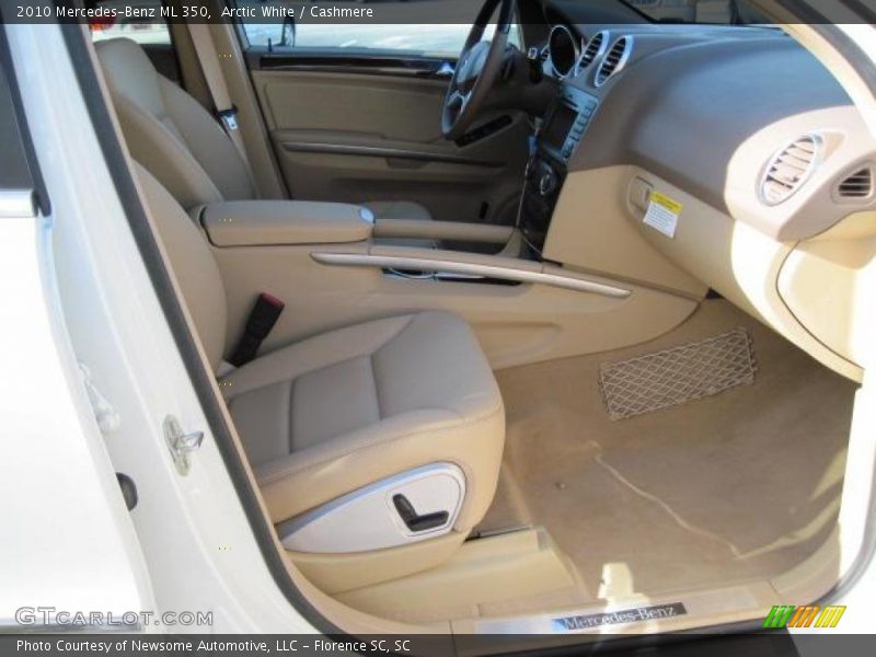 Arctic White / Cashmere 2010 Mercedes-Benz ML 350