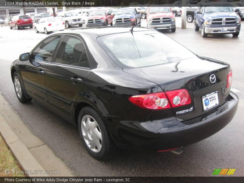 Onyx Black / Beige 2004 Mazda MAZDA6 i Sedan