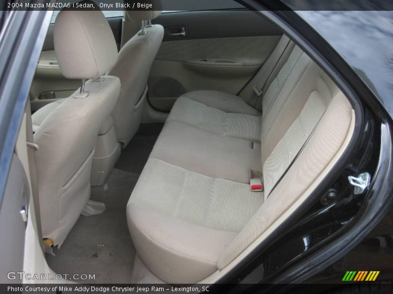 Onyx Black / Beige 2004 Mazda MAZDA6 i Sedan