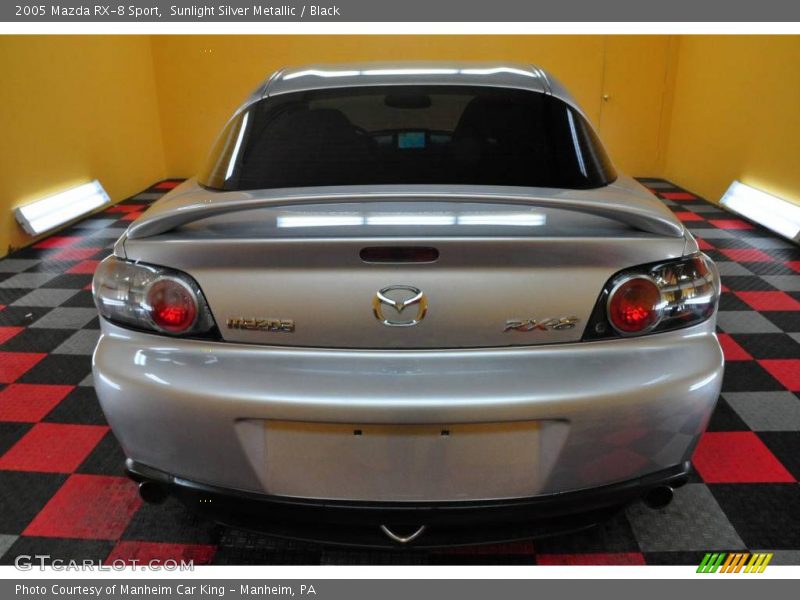 Sunlight Silver Metallic / Black 2005 Mazda RX-8 Sport