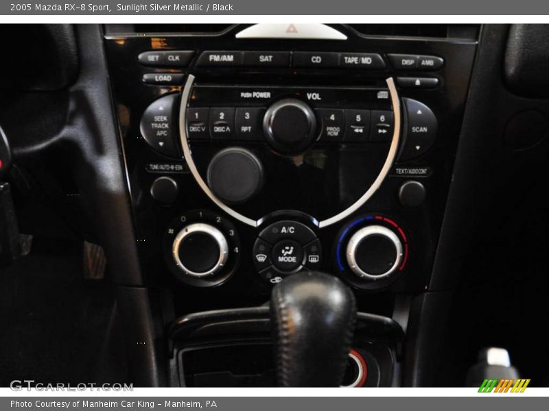 Sunlight Silver Metallic / Black 2005 Mazda RX-8 Sport
