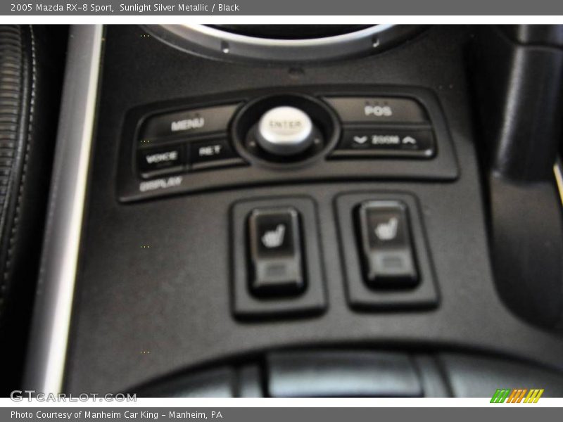 Sunlight Silver Metallic / Black 2005 Mazda RX-8 Sport