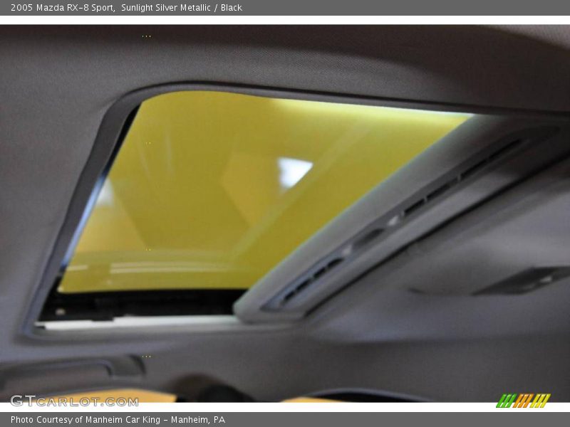 Sunlight Silver Metallic / Black 2005 Mazda RX-8 Sport