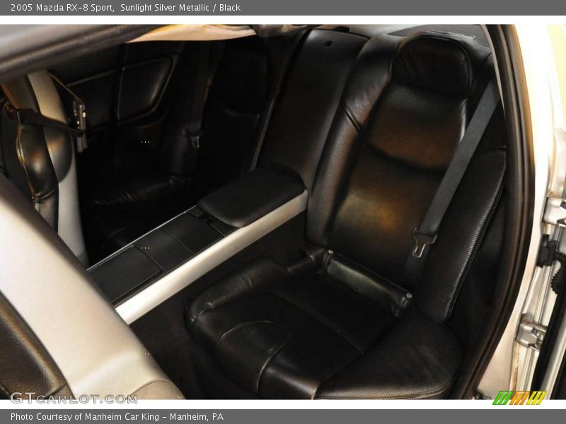 Sunlight Silver Metallic / Black 2005 Mazda RX-8 Sport