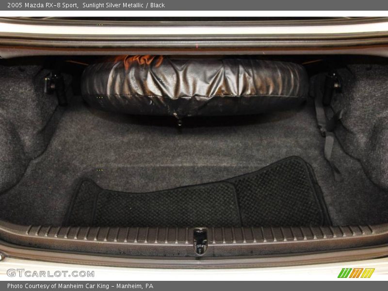 Sunlight Silver Metallic / Black 2005 Mazda RX-8 Sport