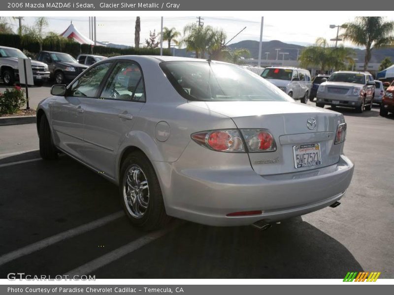 Glacier Silver Metallic / Gray 2006 Mazda MAZDA6 i Sedan