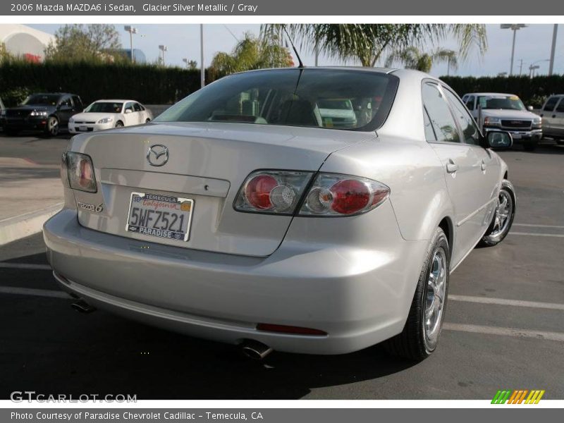 Glacier Silver Metallic / Gray 2006 Mazda MAZDA6 i Sedan