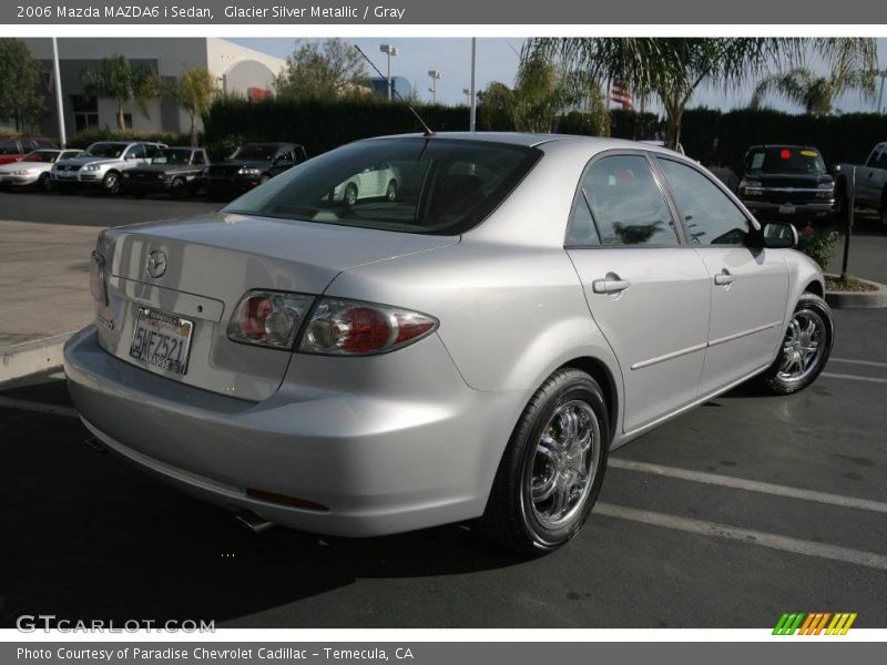 Glacier Silver Metallic / Gray 2006 Mazda MAZDA6 i Sedan