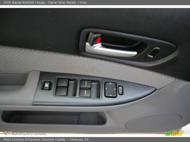 Glacier Silver Metallic / Gray 2006 Mazda MAZDA6 i Sedan