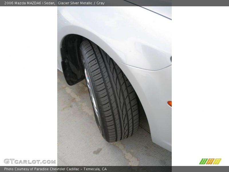 Glacier Silver Metallic / Gray 2006 Mazda MAZDA6 i Sedan
