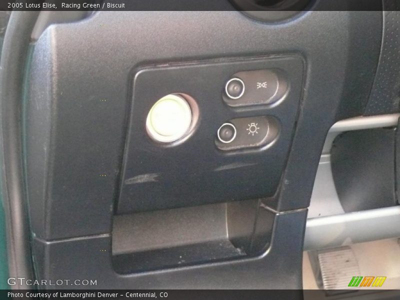 Racing Green / Biscuit 2005 Lotus Elise