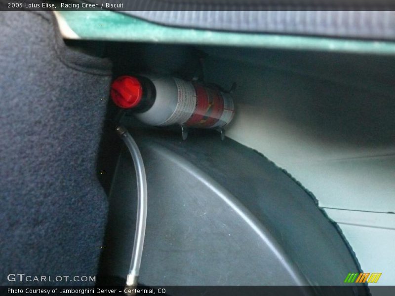 Racing Green / Biscuit 2005 Lotus Elise