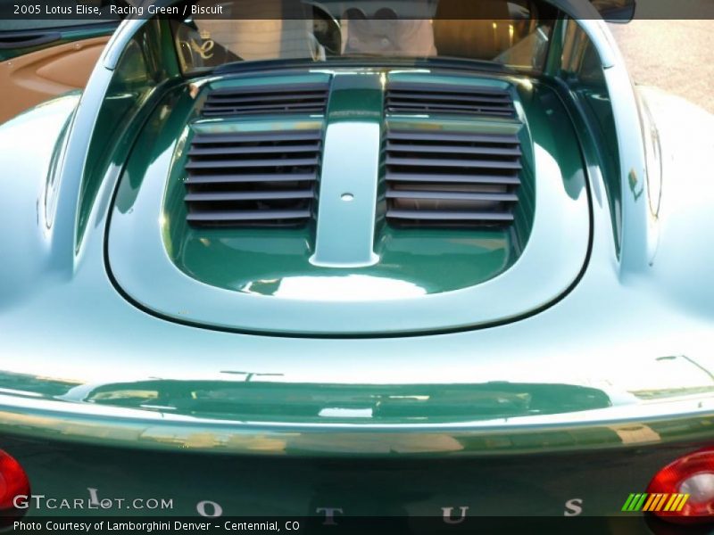 Racing Green / Biscuit 2005 Lotus Elise