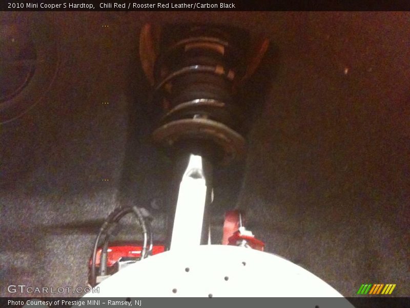 Chili Red / Rooster Red Leather/Carbon Black 2010 Mini Cooper S Hardtop
