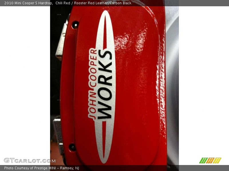 Chili Red / Rooster Red Leather/Carbon Black 2010 Mini Cooper S Hardtop