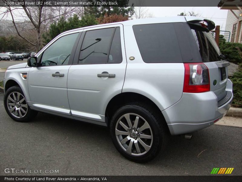 Zermatt Silver Metallic / Ebony Black 2008 Land Rover LR2 HSE