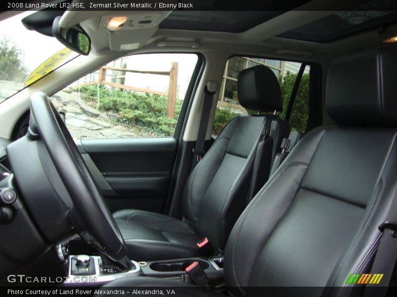Zermatt Silver Metallic / Ebony Black 2008 Land Rover LR2 HSE