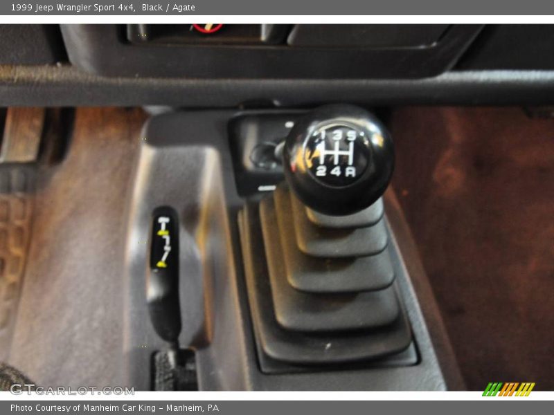 Black / Agate 1999 Jeep Wrangler Sport 4x4