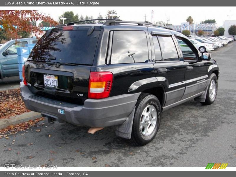 Black / Agate 1999 Jeep Grand Cherokee Laredo 4x4