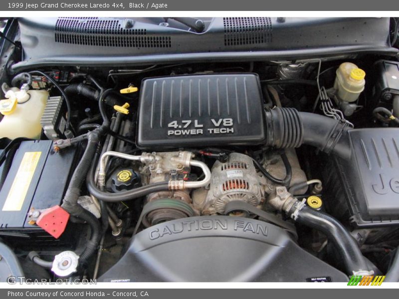 Black / Agate 1999 Jeep Grand Cherokee Laredo 4x4