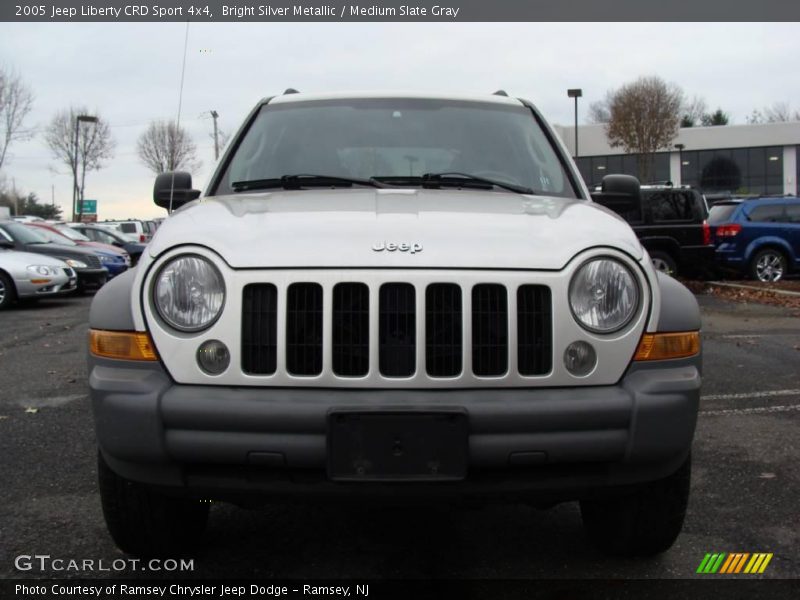 Bright Silver Metallic / Medium Slate Gray 2005 Jeep Liberty CRD Sport 4x4