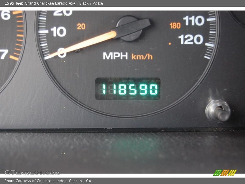 Black / Agate 1999 Jeep Grand Cherokee Laredo 4x4