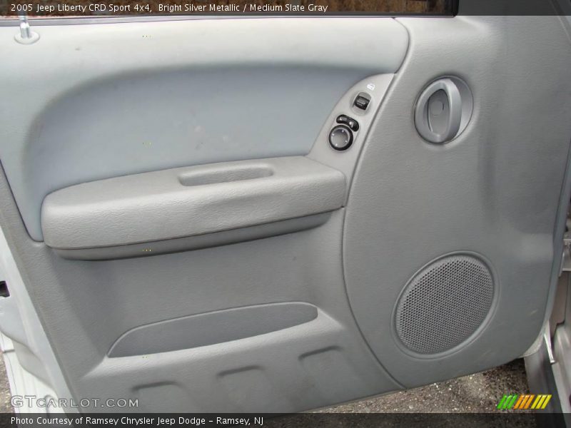 Bright Silver Metallic / Medium Slate Gray 2005 Jeep Liberty CRD Sport 4x4