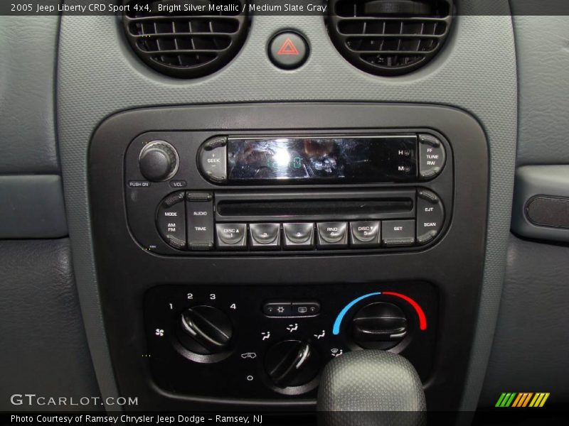 Bright Silver Metallic / Medium Slate Gray 2005 Jeep Liberty CRD Sport 4x4