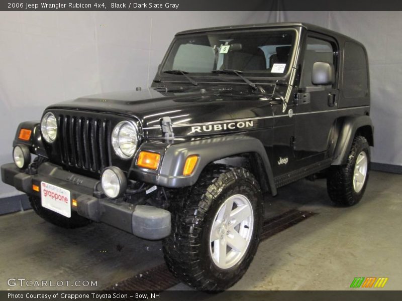 Black / Dark Slate Gray 2006 Jeep Wrangler Rubicon 4x4