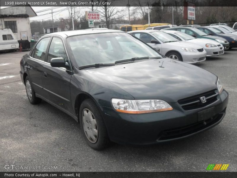 New Dark Green Pearl / Gray 1998 Honda Accord LX Sedan