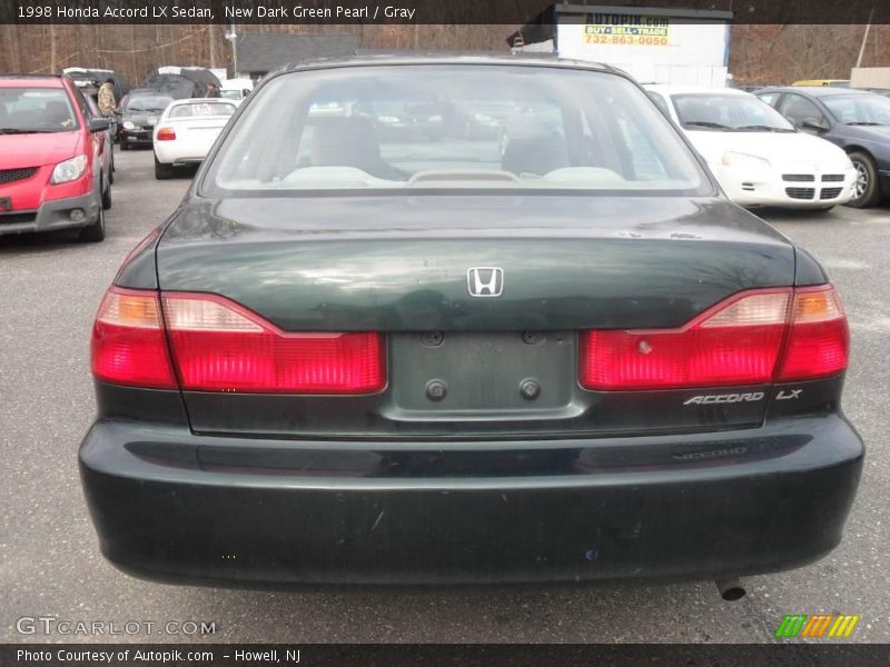 New Dark Green Pearl / Gray 1998 Honda Accord LX Sedan