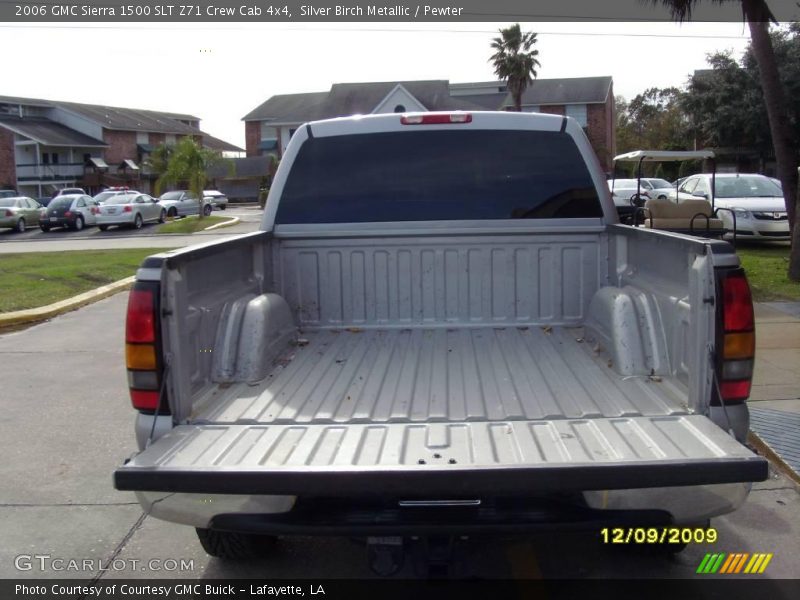 Silver Birch Metallic / Pewter 2006 GMC Sierra 1500 SLT Z71 Crew Cab 4x4